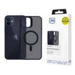 Husă pentru Apple iPhone 12/12 Pro - 3mk Smoke MagCase