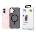Husă pentru Apple iPhone 16 - 3mk Smoke MagCase