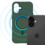 Husă pentru Apple iPhone 16 - 3mk Smoke MagCase Verde - imagine 3