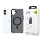 Husă pentru Apple iPhone 16 Plus - 3mk Smoke MagCase