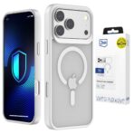 Husă pentru Apple iPhone 17 Pro Max - 3mk Smoke MagCase Alb