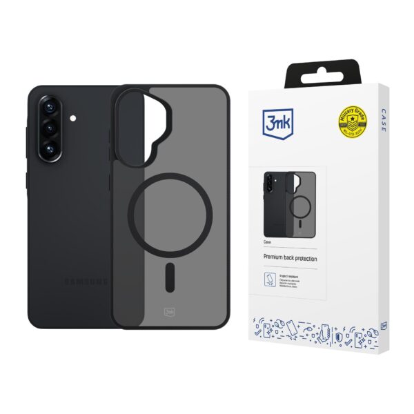 Husă pentru Samsung Galaxy A37 - 3mk Smoke MagCase