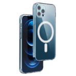 Husă Apple iPhone 17 - Anti Shock 1.5 mm Mag cu protectie modul camere, Transparent