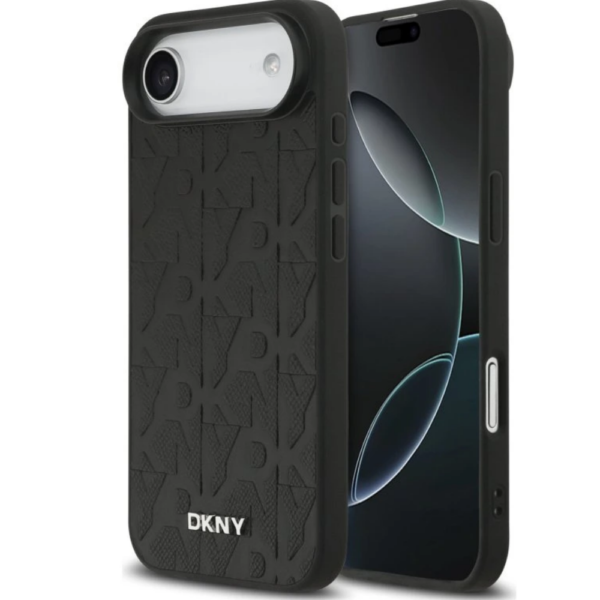 Apple iPhone Air – DKNY Grid Pattern Magsafe DKHMP17MPSGPHMK Negru