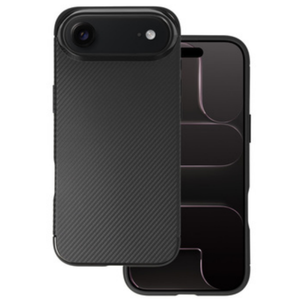 Husă Apple iPhone Air - Carbon Black Auto Focus, Negru