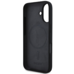 Husă pentru Apple iPhone 16 Plus - DKNY Liquid Silicone Arch Logo DKHMP16MSNYACH Negru - imagine 2