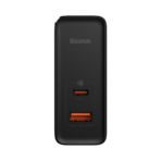 Încărcător rețea Baseus CCGP090201 GaN5 Pro, 100W, PD 3.0, PPS, 1xUSB-C 1xUSB-A, Negru - imagine 3