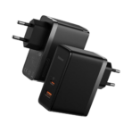 Încărcător rețea Baseus CCGP090201 GaN5 Pro, 100W, PD 3.0, PPS, 1xUSB-C 1xUSB-A, Negru - imagine 4