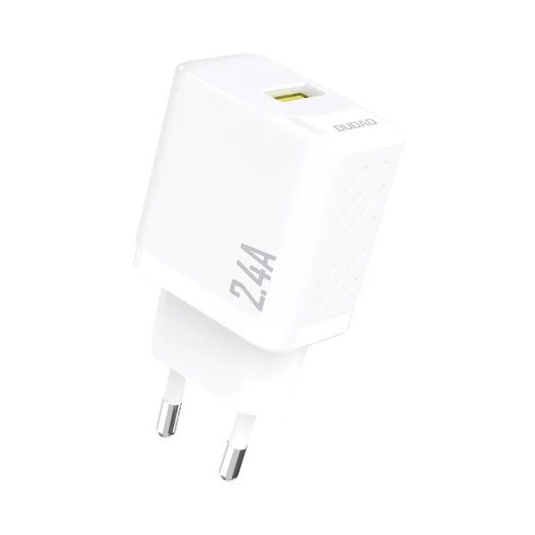 Încărcător rețea Dudao A23, 12W, 2.4A, USB-A, Alb