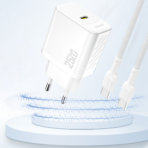 Încărcător rețea Dudao A27, 25W, Power Delivery 3.0, USB-C, Alb - imagine 2