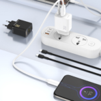 Încărcător rețea Dudao A27, 25W, Power Delivery 3.0, USB-C, Alb - imagine 3