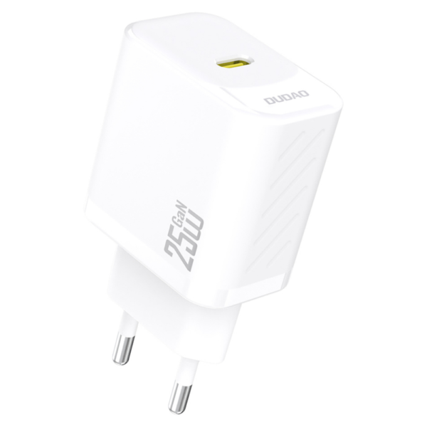Încărcător rețea Dudao A27, 25W, Power Delivery 3.0, USB-C, Alb