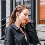 Căști wireless In-Ear Dudao U8, TWS, Bluetooth 5.3, Negru - imagine 3